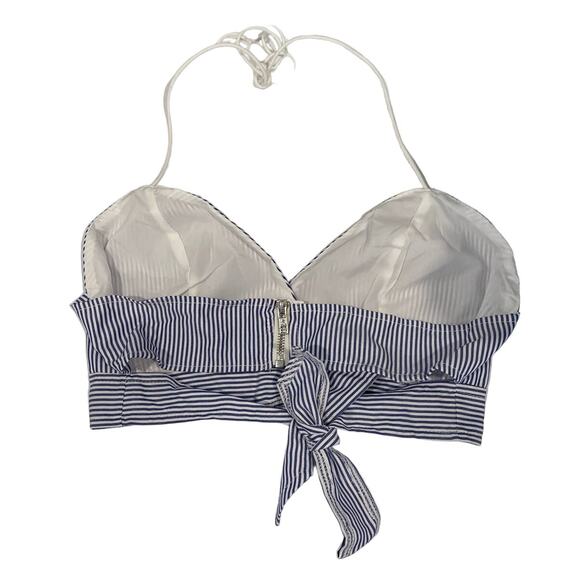 Micas 2 Piece Halter Bra Top and Long Sleeve Shirt - Large - Picture 4 of 5